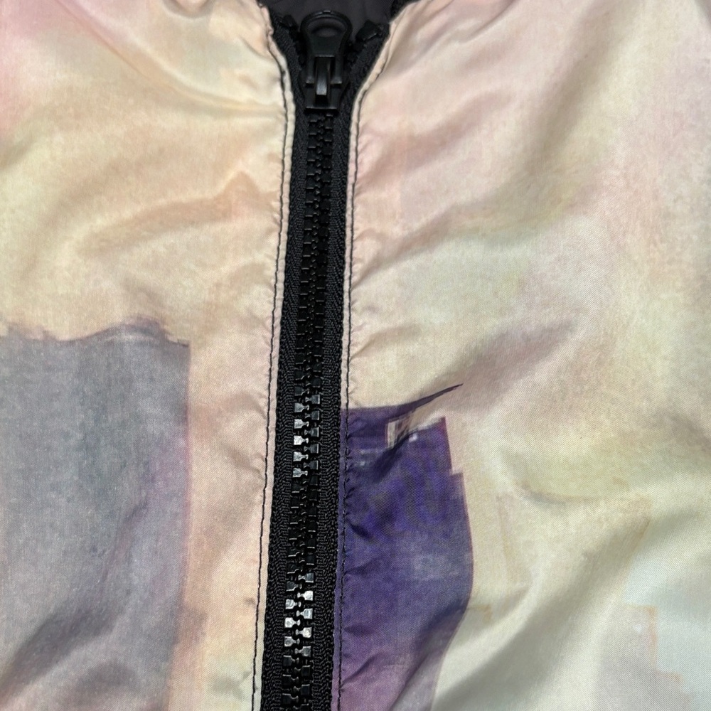 Multicolor Cityscape Bomber Jacket - image 3